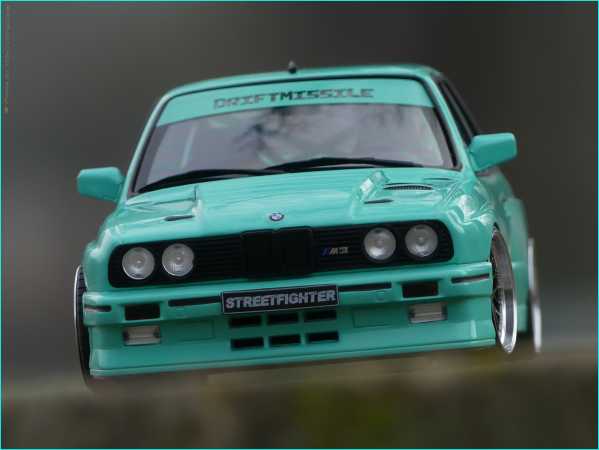1:18 BMW E30 M3 Streetfighter -Tiffany Blue Edittion + OVP = RAR